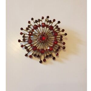 Vintage Atomic Starburst Brooch